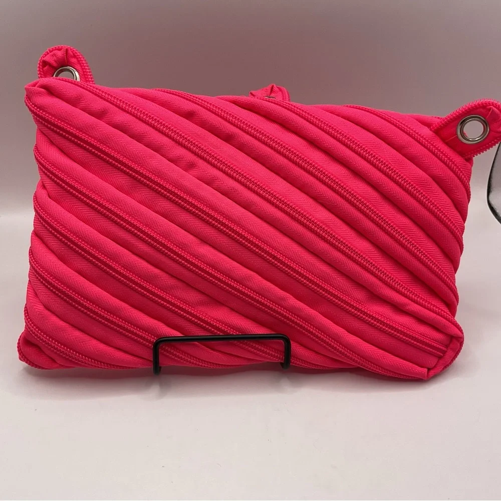 Pink Monster Pencil Bag